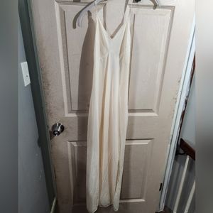 Vintage maxi dress slip - off white 36/14